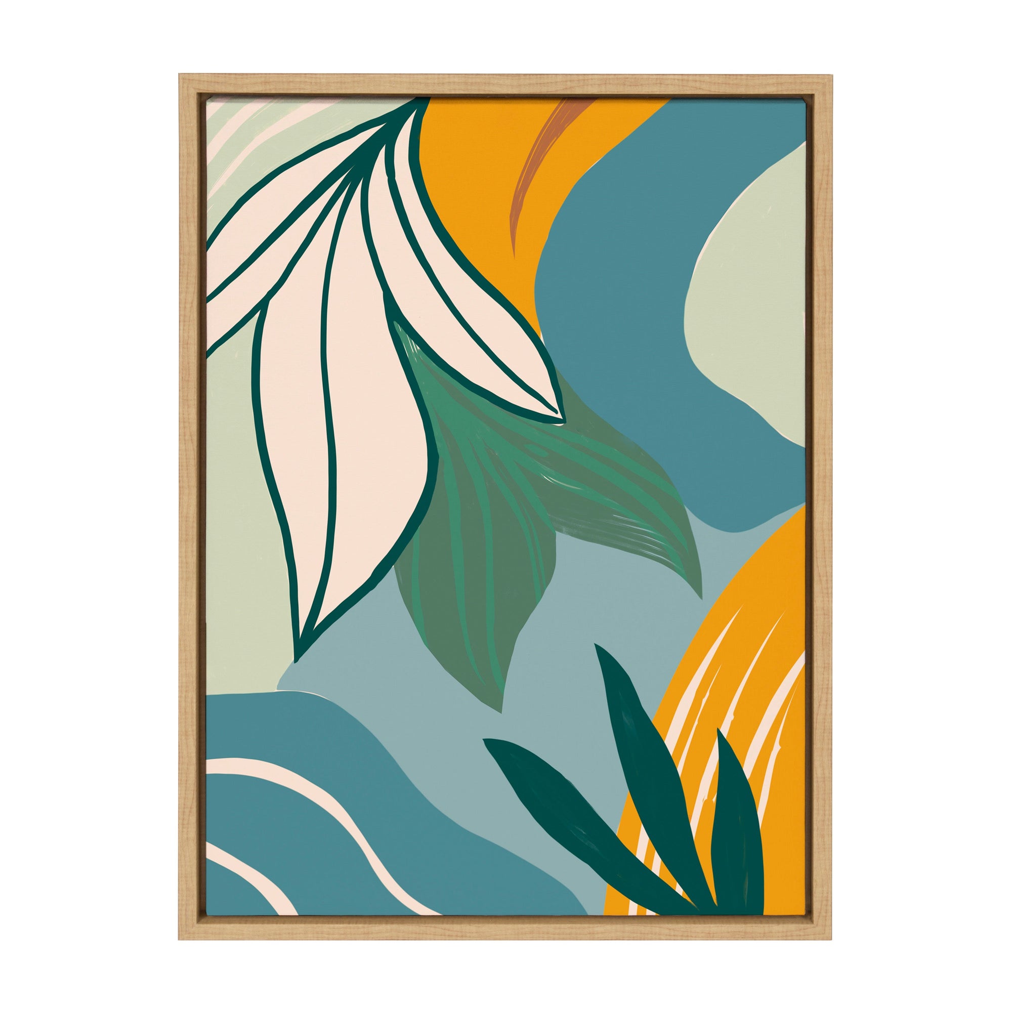 Sylvie Mexico City Morning Framed Canvas by kateandlaurel - product image 9 for Resin Society