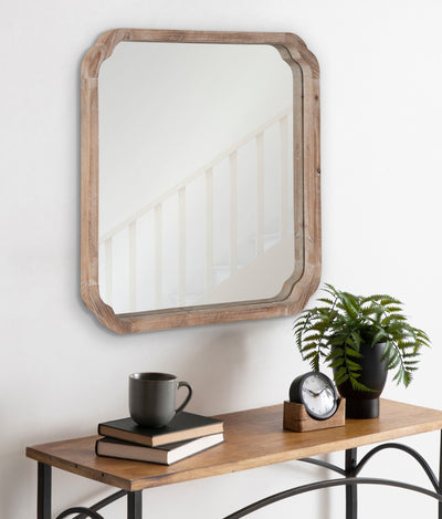 Marston Wood Framed Wall Mirror by kateandlaurel - product image 7 for Resin Society