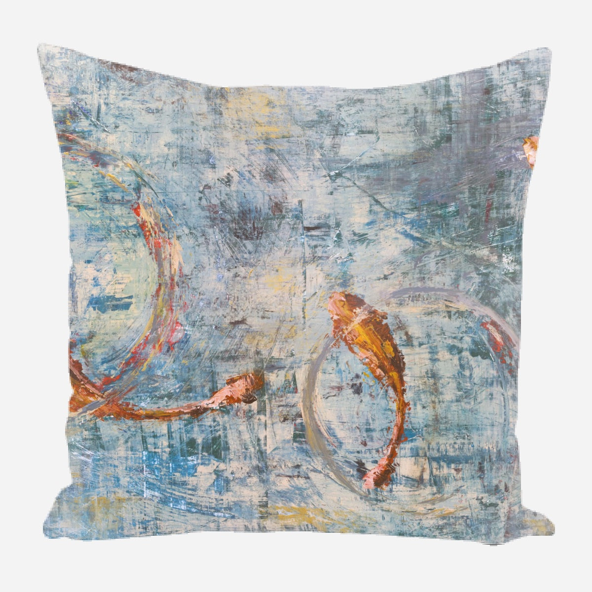 Koi Reflections Pillow by John Beard Collection - main product image for Resin Society
