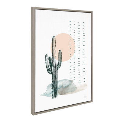 Sylvie Desert Cactus Framed Canvas by kateandlaurel - product image 9 for Resin Society