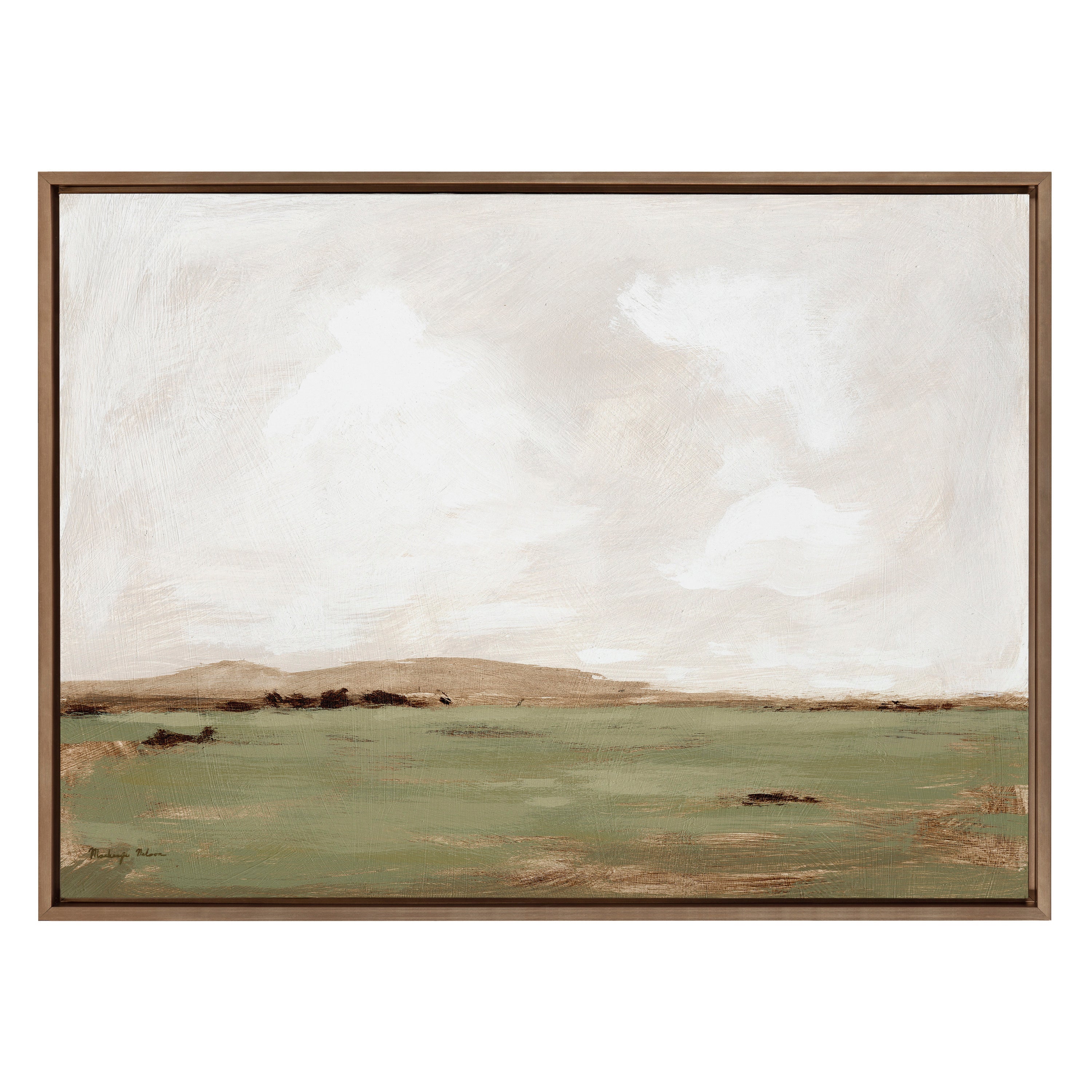 Sylvie Rest No 2 Framed Canvas by Mackenzie Nelson