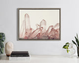Sylvie Pink Quartz Framed Canvas by kateandlaurel - product image 7 for Resin Society