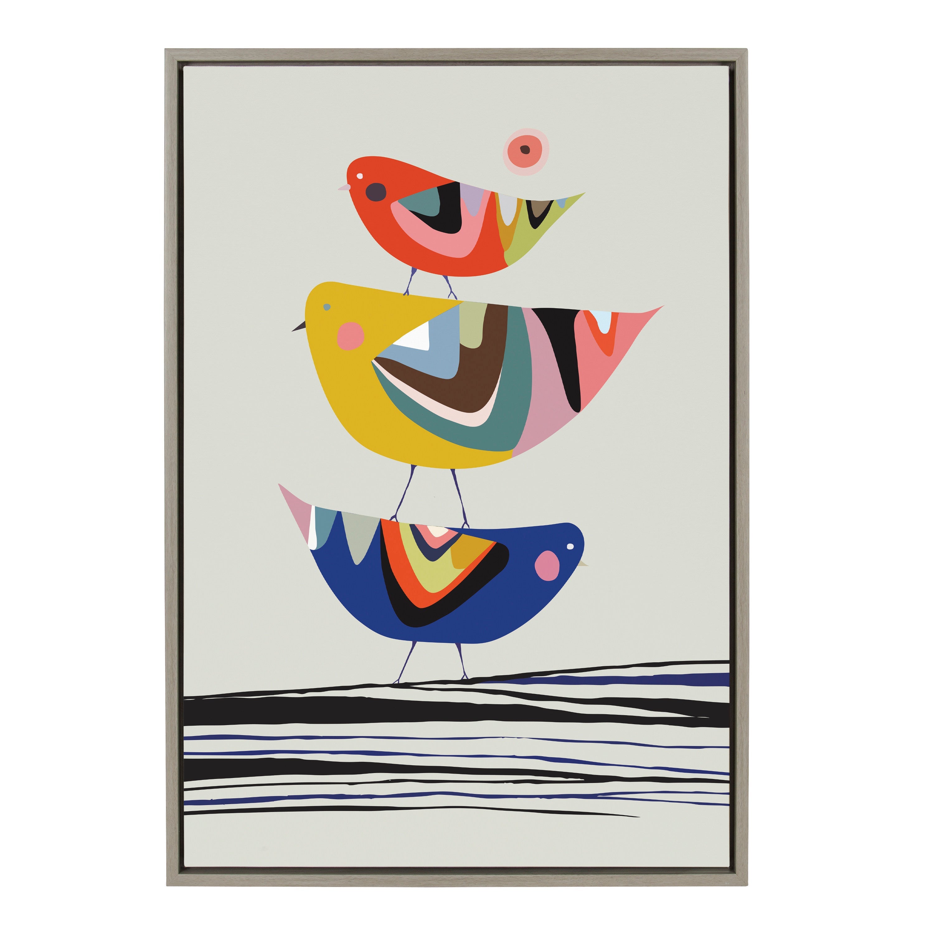 Sylvie The Family Tree Framed Canvas by kateandlaurel - product image 9 for Resin Society
