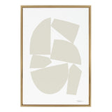 Sylvie Constructed I Neutral Framed Canvas by kateandlaurel - product image 2 for Resin Society
