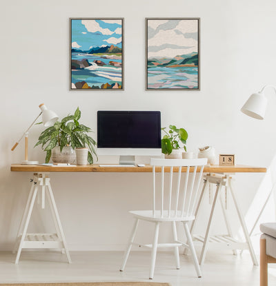 Sylvie Brienz Framed Canvas by Nikita Jariwala