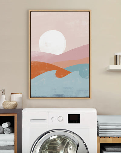 Sylvie Endless Summer Vertical Framed Canvas by kateandlaurel - product image 8 for Resin Society