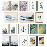 Sylvie Eucalyptus Framed Canvas Set by kateandlaurel - product image 4 for Resin Society