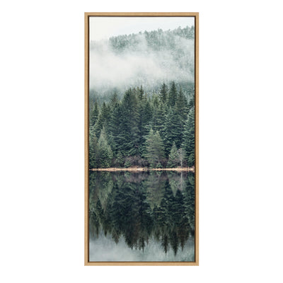 Sylvie Misty Forest Framed Canvas by Emiko and Mark Franzen of F2Images