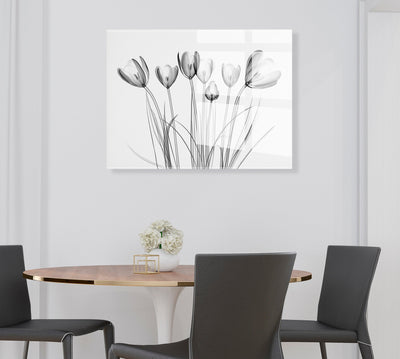 Crocus X Ray Floral Floating Acrylic Art by The Creative Bunch Studio by kateandlaurel - product image 10 for Resin Society