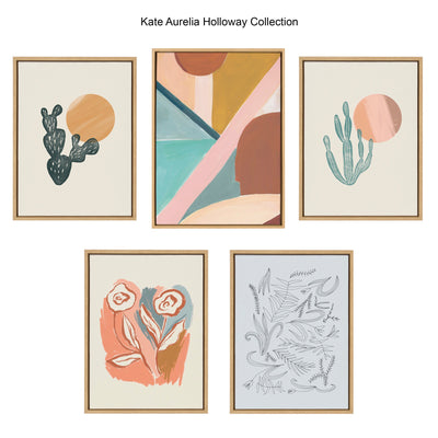 Sylvie Desert Sunrise Framed Canvas by kateandlaurel - product image 6 for Resin Society