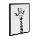 Sylvie Giraffe Framed Canvas by Simon Te of Tai Prints by kateandlaurel - product image 13 for Resin Society