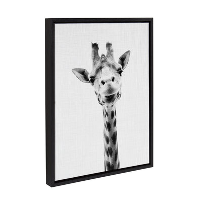 Sylvie Giraffe Framed Canvas by Simon Te of Tai Prints by kateandlaurel - product image 13 for Resin Society