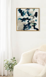 Sylvie Gilded Watercolor Framed Canvas by kateandlaurel - product image 16 for Resin Society