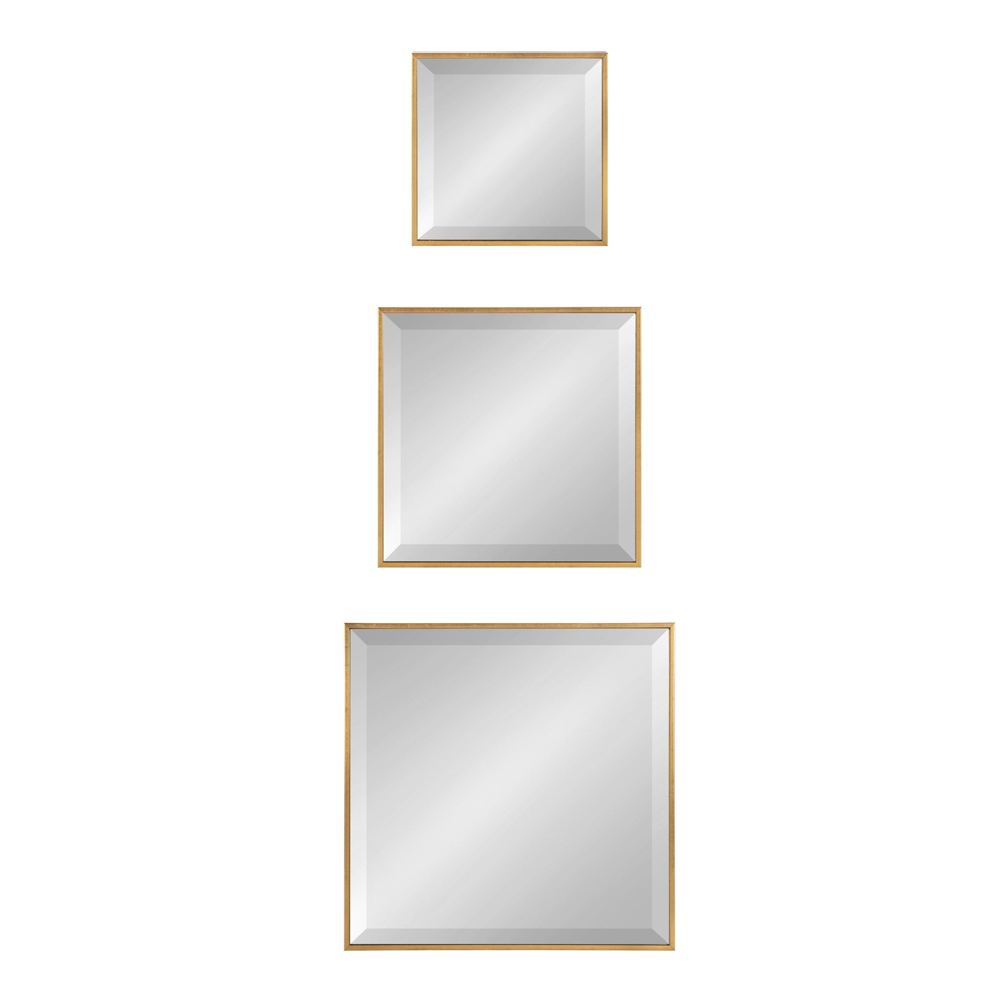 Rhodes Modern Square Mirror Set by kateandlaurel - product image 2 for Resin Society