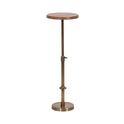 Engles Adjustable Wood Table and Plant Stand