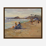 Laguna Beach Artist Enhanced Canvas Print by John Beard Collection - product image 6 for Resin Society