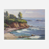Laguna Cliffs Artist Enhanced Canvas Print by John Beard Collection - product image 6 for Resin Society