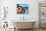 Lake Como Artist Enhanced Canvas Print by John Beard Collection - product image 4 for Resin Society