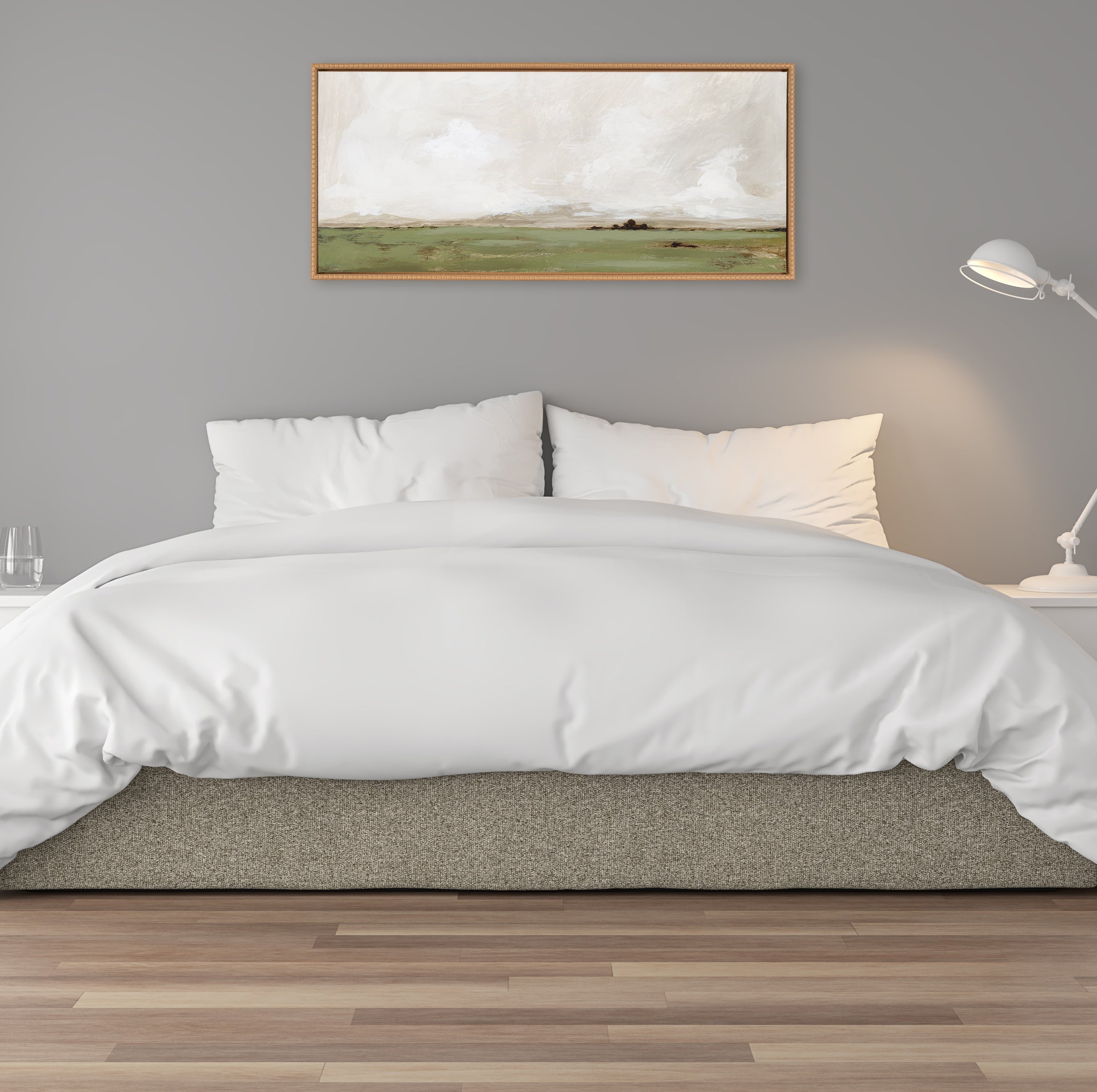 Sylvie Rest No 1 Framed Canvas by Mackenzie Nelson