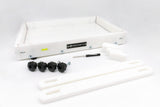 Large epoxy resin form by Ahonui Artisans with clamps and leveling system