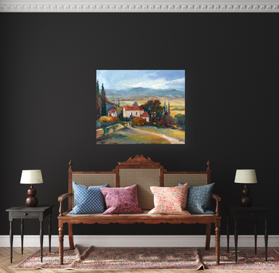 La Rochelle Artist Enhanced Canvas Print by John Beard Collection - product image 4 for Resin Society
