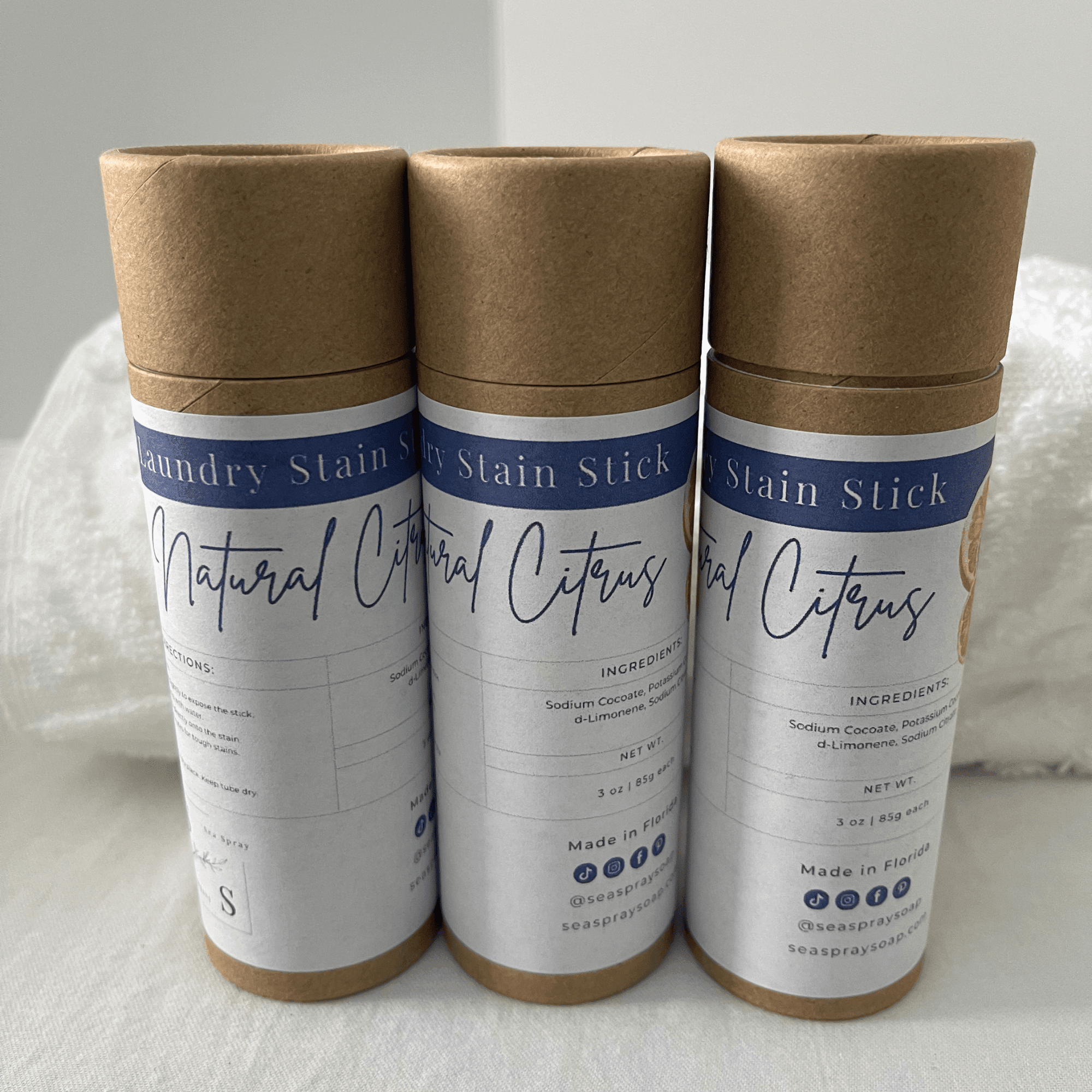 Citrus Stain Stick by Sea Spray Soap - main product image for Resin Society