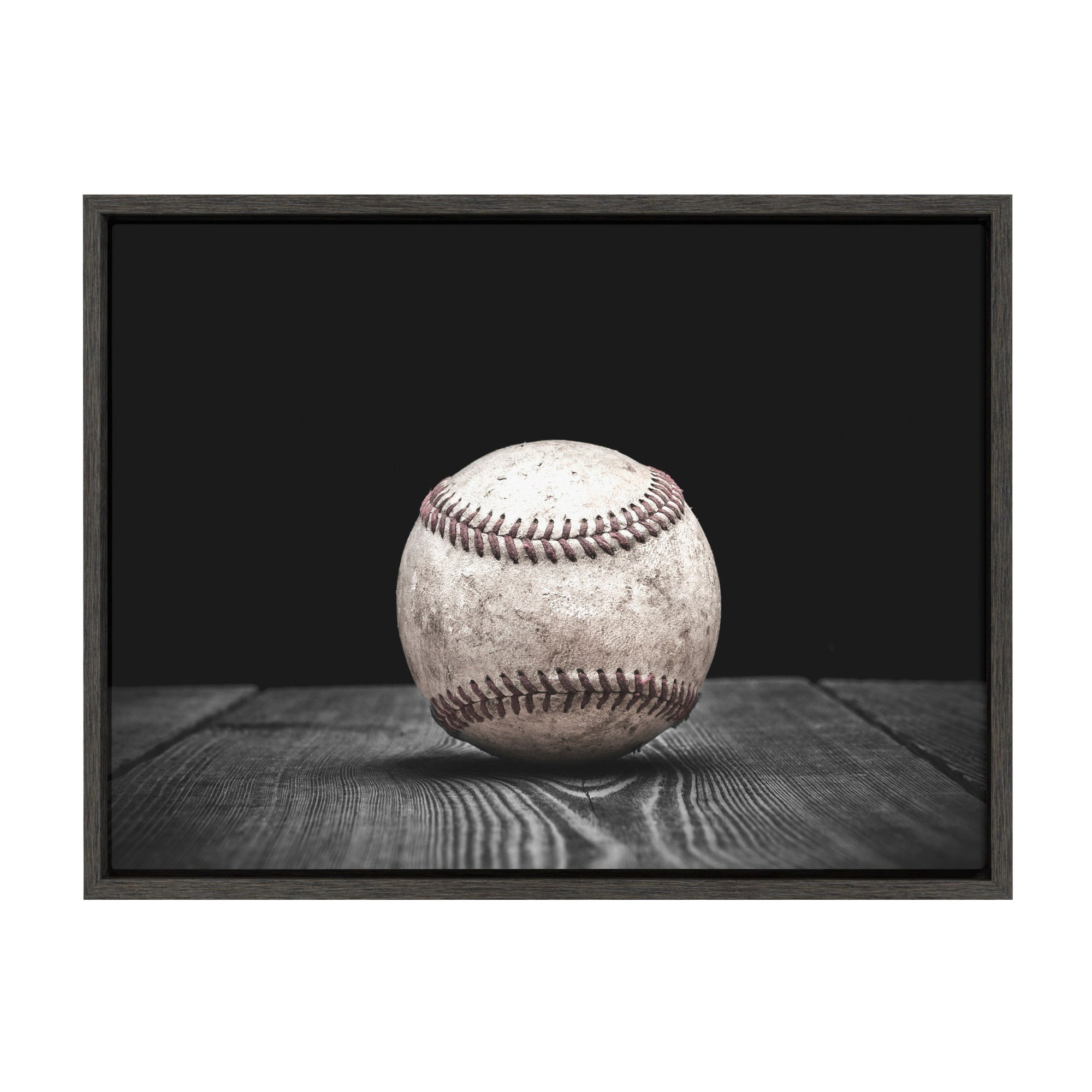 Sylvie Baseball Framed Canvas by kateandlaurel - product image 9 for Resin Society
