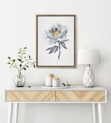 Sylvie Gray Bloom Framed Canvas by kateandlaurel - product image 8 for Resin Society
