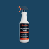 Made Here Co. Leak Detector Yellow in a 32 oz bright yellow bottle with black and red label