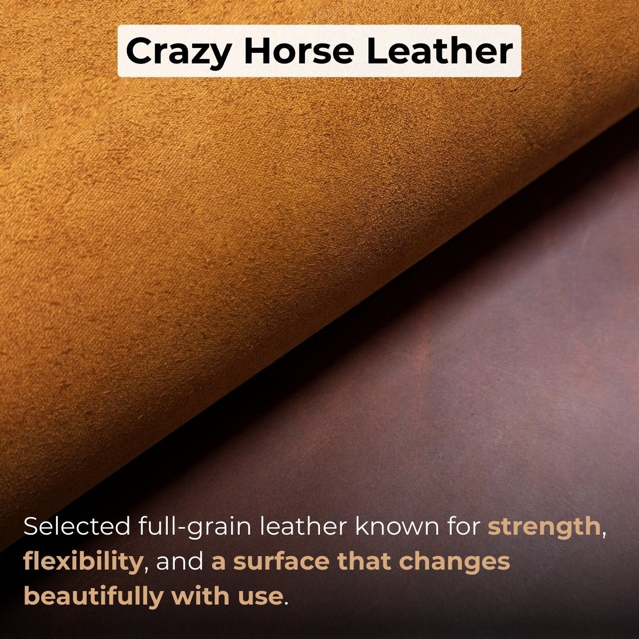 Handcrafted leather work apron with adjustable straps and front pockets by Sharky Forged Steel Tools