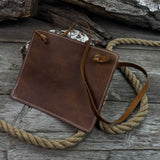 Leather Breast Plate with Adjustable Belt for Carving by Sharky Forged Steel Tools