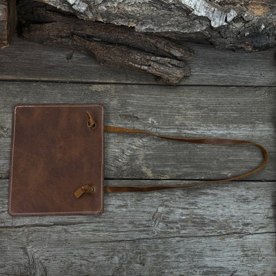 Leather Breast Plate with Adjustable Belt for Carving by Sharky Forged Steel Tools