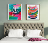 Sylvie Oh What Fun Framed Canvas by kateandlaurel - product image 7 for Resin Society