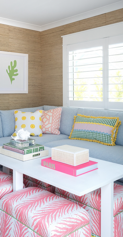 Lemonade Pillow Cover in Yellow, F. Schumacher Textiles