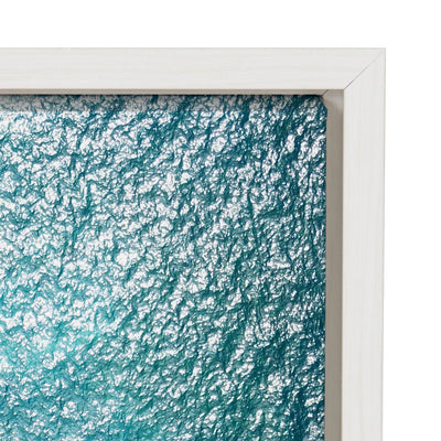 Sylvie Maui Black Sand Beach 1 Framed Canvas by Rachel Bolgov