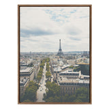 Sylvie France Framed Canvas by Laura Evans by kateandlaurel - main product image for Resin Society