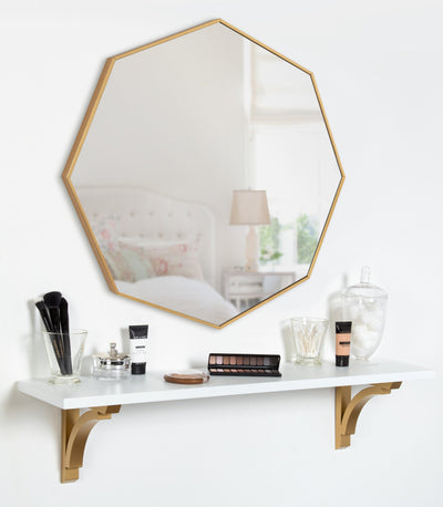 Rhodes Modern Octagon Mirror by kateandlaurel - product image 12 for Resin Society