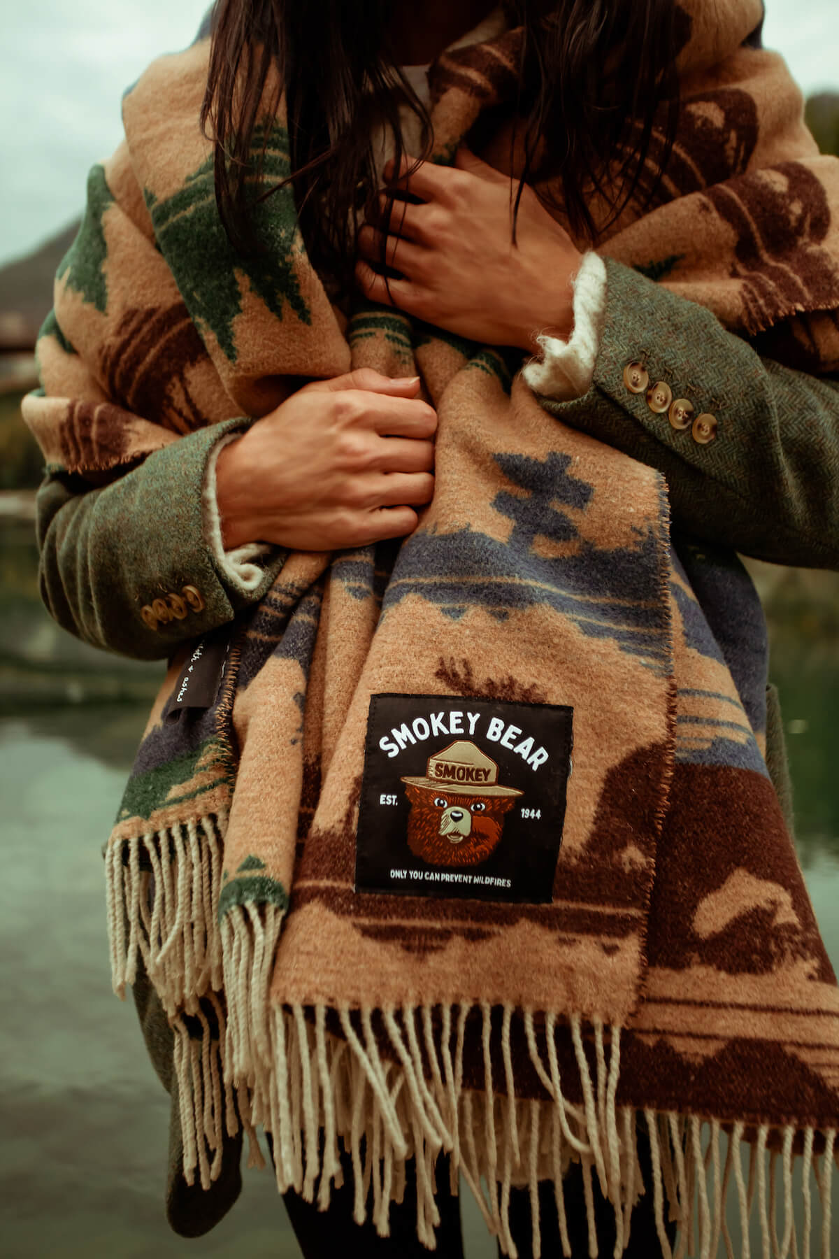 Smokey Bear Dungaree detail image - Resin Society