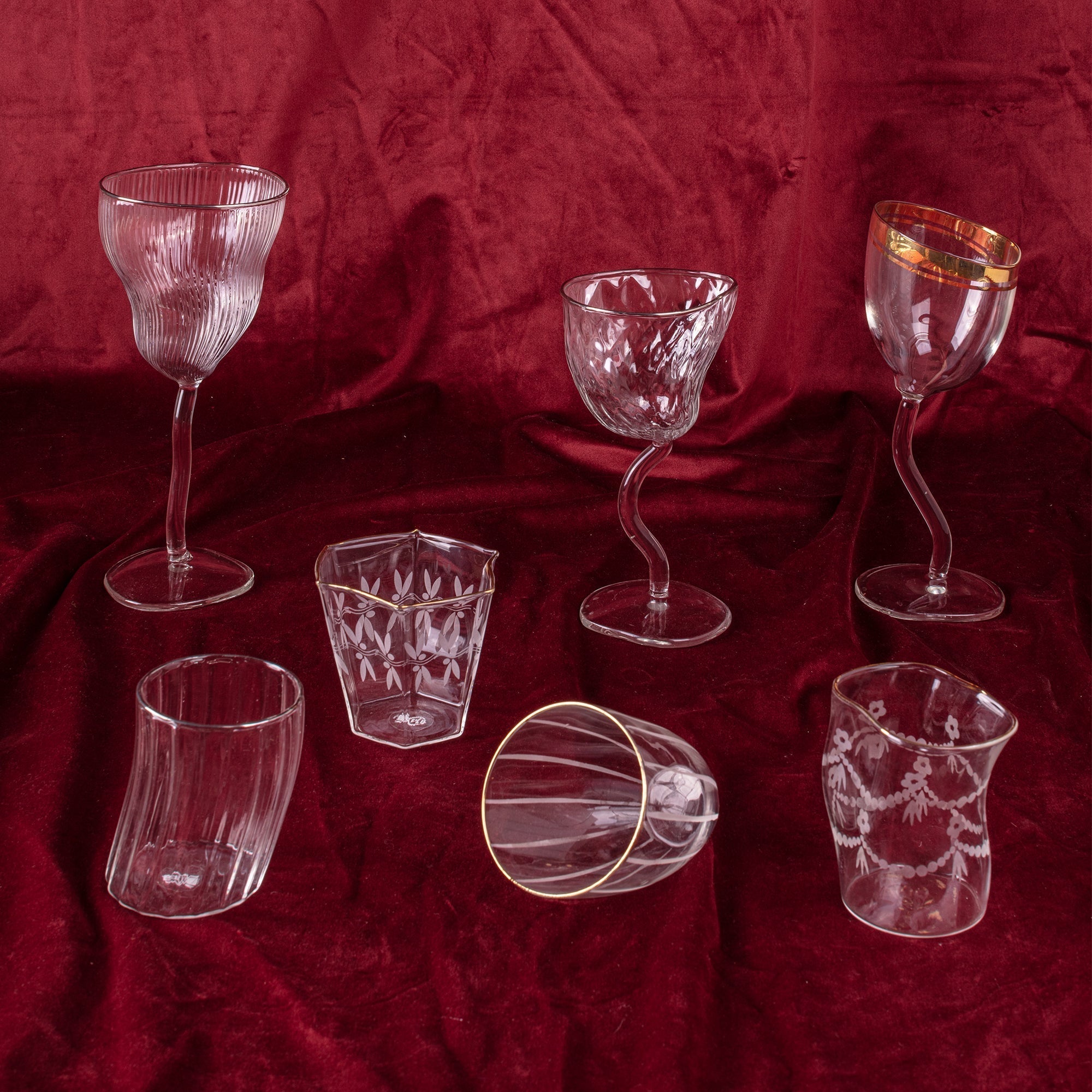 Classics on Acid - Water Glass Flute detail image - Resin Society