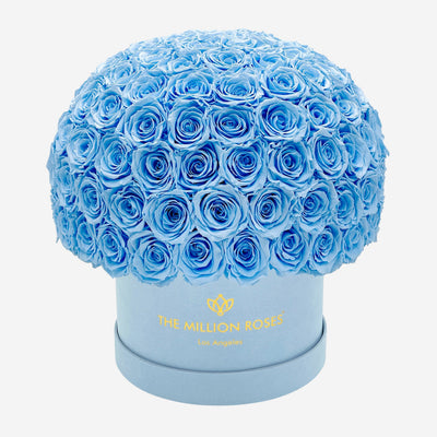 Supreme Light Blue Suede Superdome Box by The Million Roses - product image 6 for Resin Society