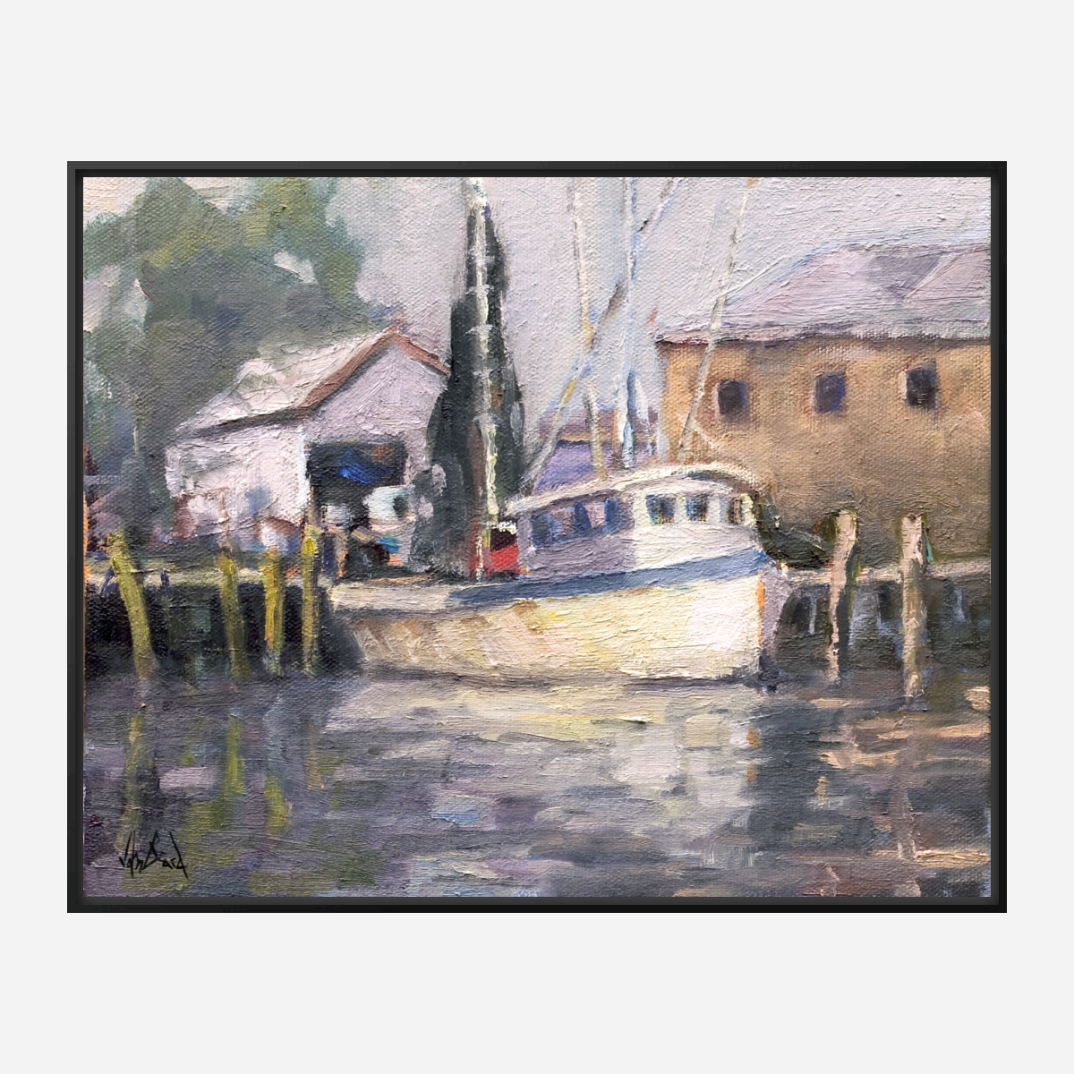Lil' Brat Artist Enhanced Canvas Print by John Beard Collection - product image 5 for Resin Society