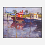 Lil' Red Artist Enhanced Canvas Print by John Beard Collection - product image 5 for Resin Society