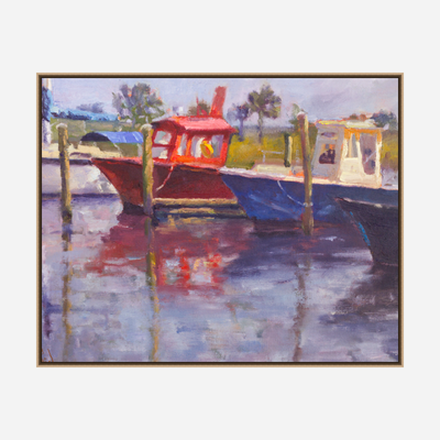 Lil' Red Artist Enhanced Canvas Print by John Beard Collection - product image 8 for Resin Society