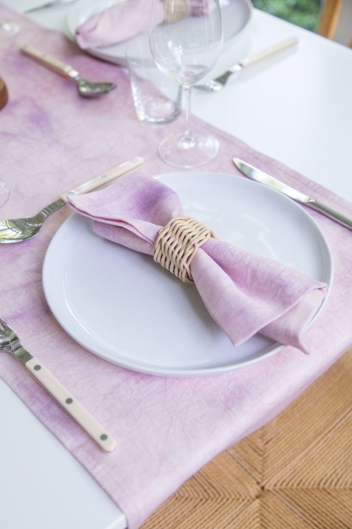 Hand-Dyed Linen Napkins by Sarah Spiegel - main product image for Resin Society