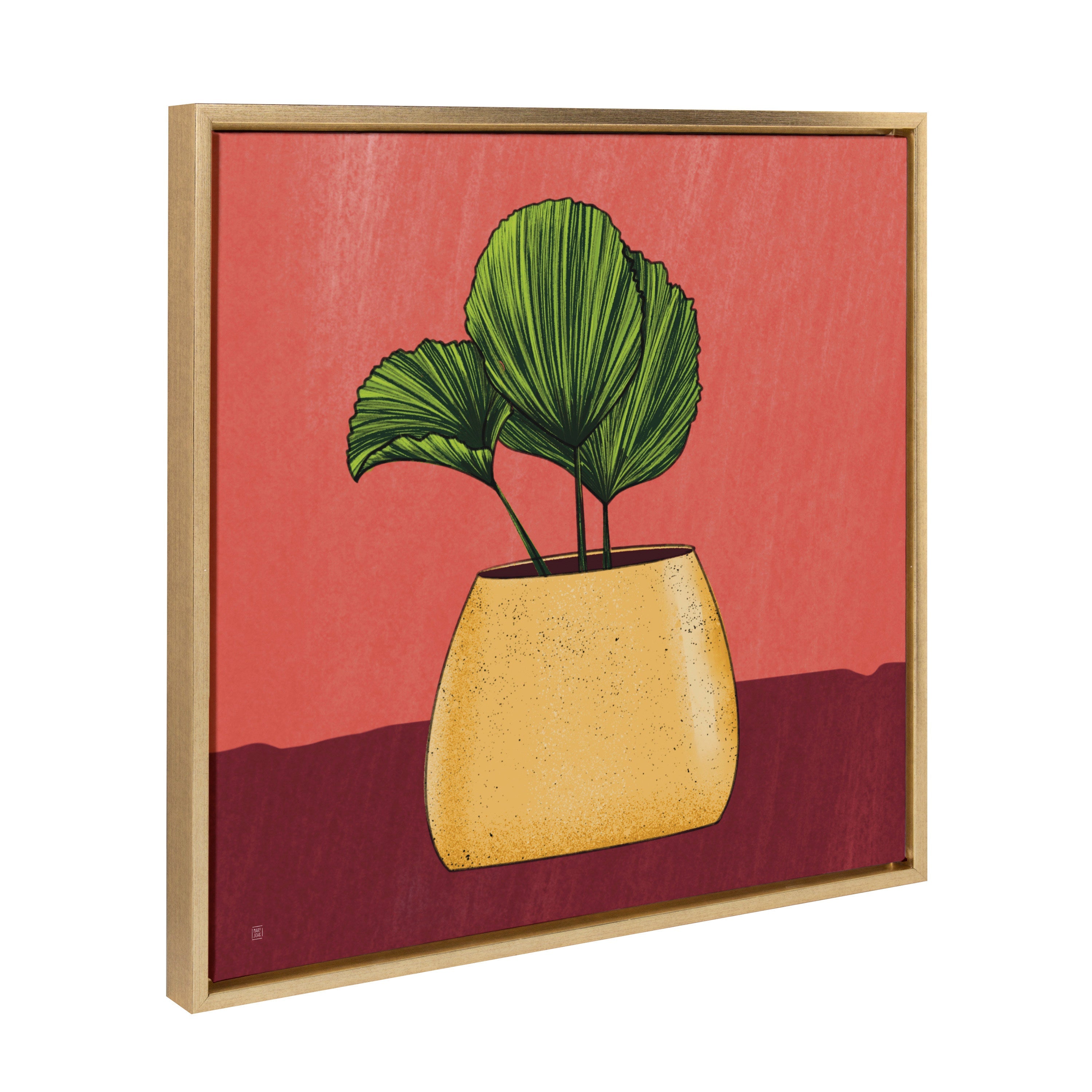 Sylvie East Wind Framed Canvas by kateandlaurel - product image 8 for Resin Society