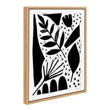 Sylvie Nature in the Abstract Framed Canvas by kateandlaurel - product image 2 for Resin Society