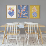 Sylvie Tropical Love Framed Canvas by kateandlaurel - product image 7 for Resin Society