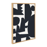 Sylvie Quiet Jungle 1 Framed Canvas by kateandlaurel - product image 2 for Resin Society