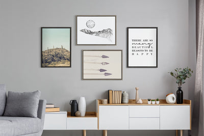 Sylvie Broadhead Framed Canvas by kateandlaurel - product image 7 for Resin Society