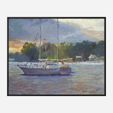 Long Day at Sea Artist Enhanced Canvas Print by John Beard Collection - product image 5 for Resin Society